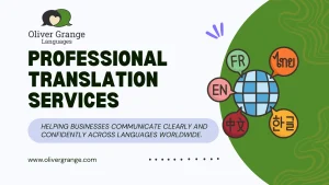Professional Translation Services Worldwide - Oliver Grange